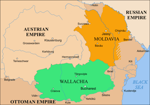 瓦拉几亚地图